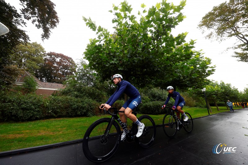 2023 UEC Road European Championships - Drenthe - Under 23 Men's Road Race - Coevorden - Col Du VAM 108 km - 22/09/2023 -  - photo Luca Bettini/SprintCyclingAgency?2023